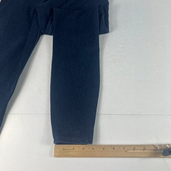 Spanx Jeans Women's 28x26* Jean-ish Ankle Pull On Leggings Dark Blue Pants Tag M - Picture 11 of 16